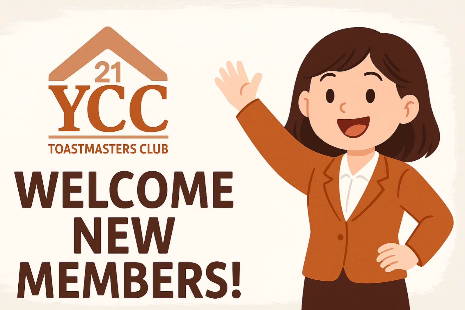 Welcome New Members Graphic